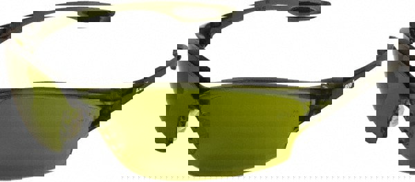 Safety Glass: Scratch-Resistant, Green Lenses, Full-Framed